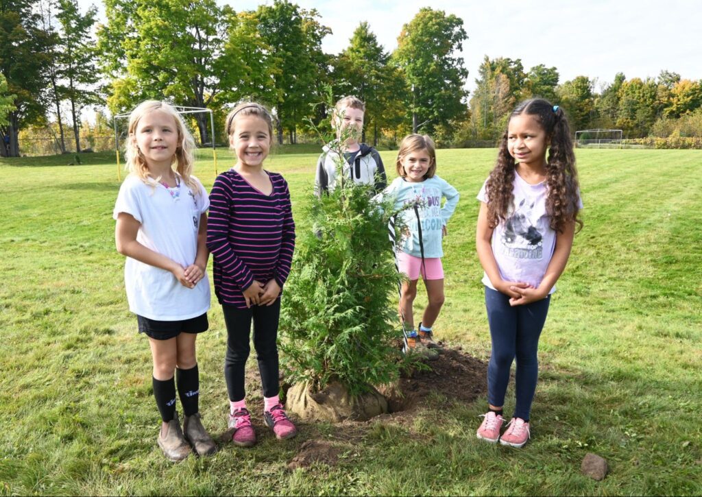 Ridgewood Public School plants 25 trees