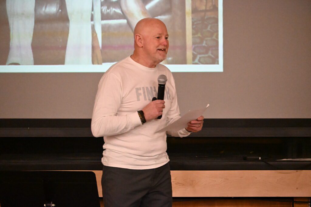 Fred Fox visits two Bracebridge schools